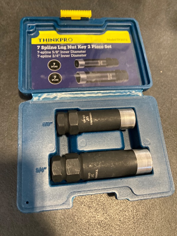 Photo 1 of Thinkpro 7 Spline Lug Nut Key Set 2 Piece