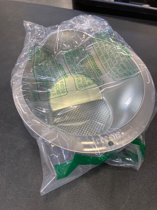 Photo 1 of DOPMEP Rice Washer Strainer Bowl Stainless Steel Colander with Side Drainer