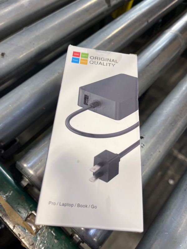 Photo 1 of 65W Charger Compatible with Microsoft Surface Pro 11, 10, 9, 8, 7+, 7, 6, 5, 4, 3, X, Power Adapter for Windows Surface Laptop 7/6/5/4/3/2/1, Go Tablet, Book 3/2/1, Support 44W, 36W, LED, 10FT