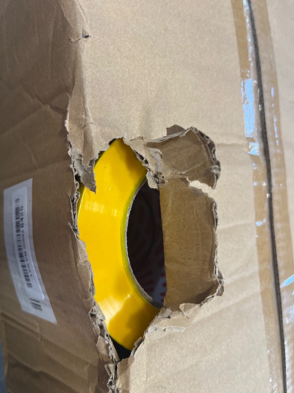 Photo 1 of SWRT 12 Rolls Premium Yellow Caution Tape, 3 Inch x 1000FT(Total 12000FT) Bright Hazard Tape with Bold Black Text for Danger Zones/Sporting Events, Construction Tape for Crime Scenes/Halloween Decor