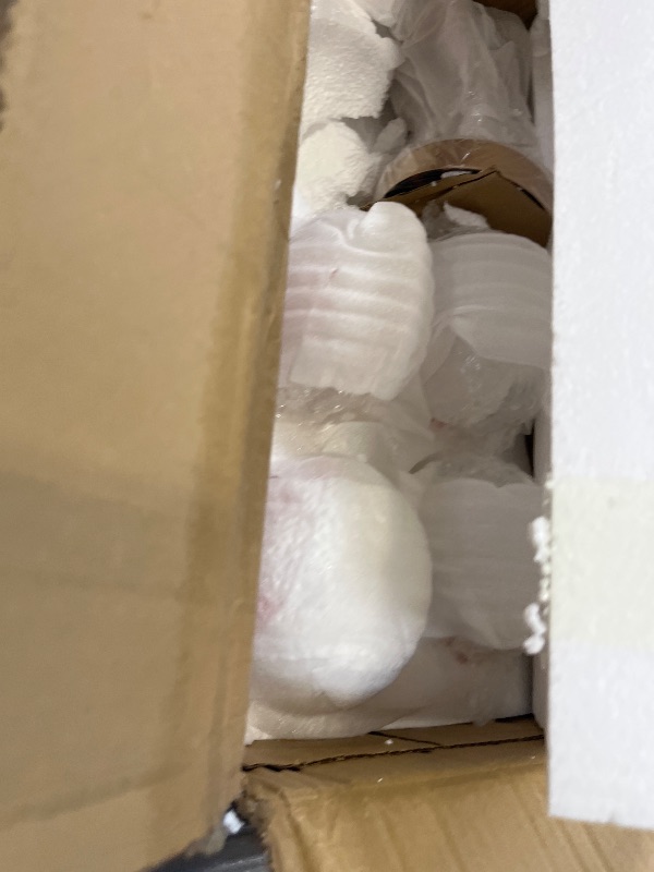 Photo 1 of Bubble Glass Chandelier Sputnik Flush Mount Ceiling Light 5-Light Gold Flush Mount Ceiling Light Ball Milk Glass Sputnik Chandelier for Hallway Kithcen Dining Room Foyer Entrance Cloakroom Bathroom