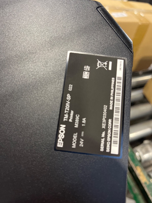 Photo 1 of Epson TM-T20III,Monochrome Thermal POS Printer C31CH51001