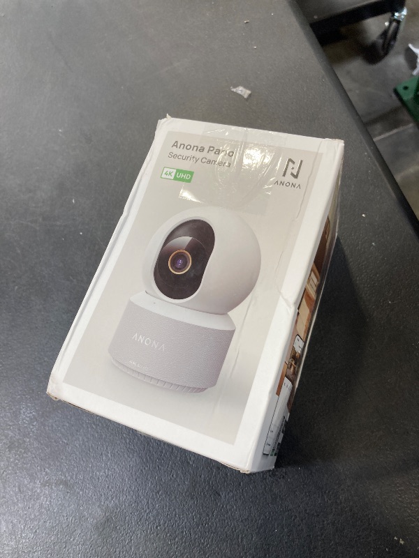 Photo 1 of Anona Pano 4K UHD Indoor Camera, Pet/Dog/Baby Security Camera with Phone App, 360° Pan-Tilt, 2.4G/5G Dual-Band Wi-Fi 6, Auto-Tracking, Person/Pet/Baby Crying Detection, Privacy Mode, Two-Way Audio