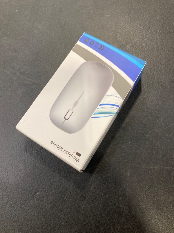 Photo 1 of AZTZATZ Wireless Bluetooth Mouse Rechargeable Long Lasting Dual Mode - BT 5.2 & 2.4G Silent RGB LED Mice, Slim Portable Ergonomic Mouse for Laptop/PC/Tablet/MacBook/iPad/Apple Devices(Black)