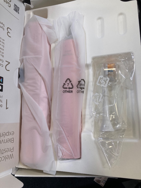 Photo 1 of Philips Sonicare DiamondClean 9900 Prestige Electric Toothbrush - with SenseIQ Technology and Advanced AI App, 5 Brushing Modes, 3 Intensity Levels, Charging Travel Case, Pink, Model HX9990/13