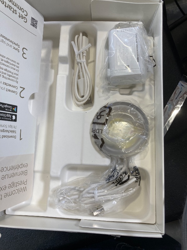 Photo 1 of Philips Sonicare DiamondClean 9900 Prestige Electric Toothbrush - with SenseIQ Technology and Advanced AI App, 5 Brushing Modes, 3 Intensity Levels, Charging Travel Case, Pink, Model HX9990/13