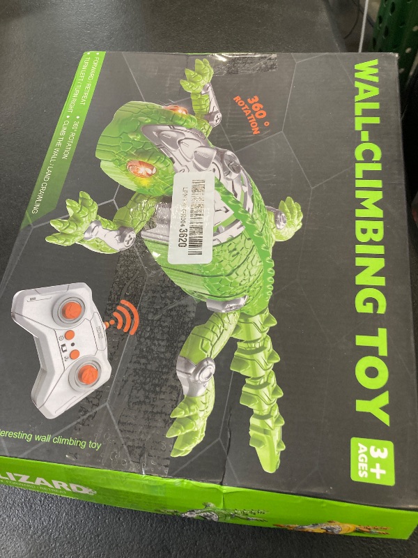 Photo 1 of DOLGZIS 2026 Wall Crawler Gecko, Rechargeable Remote Control Robot Kids Toys, Gecko Wall Climbing Toy for Kids, Birthday, Easter, Christmas & Festival Gifts for Boys, Girls