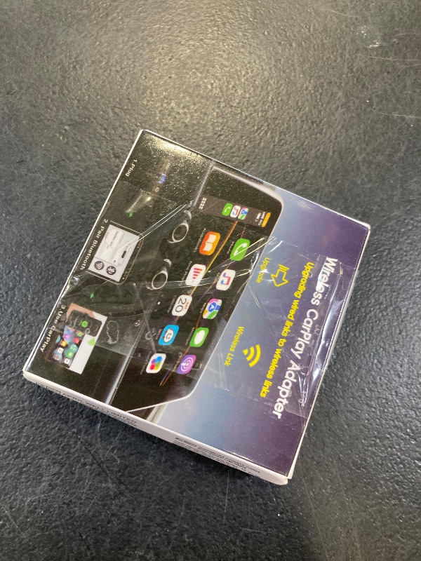 Photo 1 of CAENEEDER Wireless CarPlay Adapter - Blue
