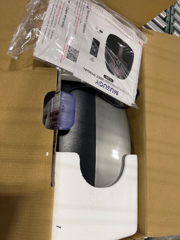 Photo 1 of Musugy Foot Massager with Heat and Compression 2026 Upgraded Shiatsu Style