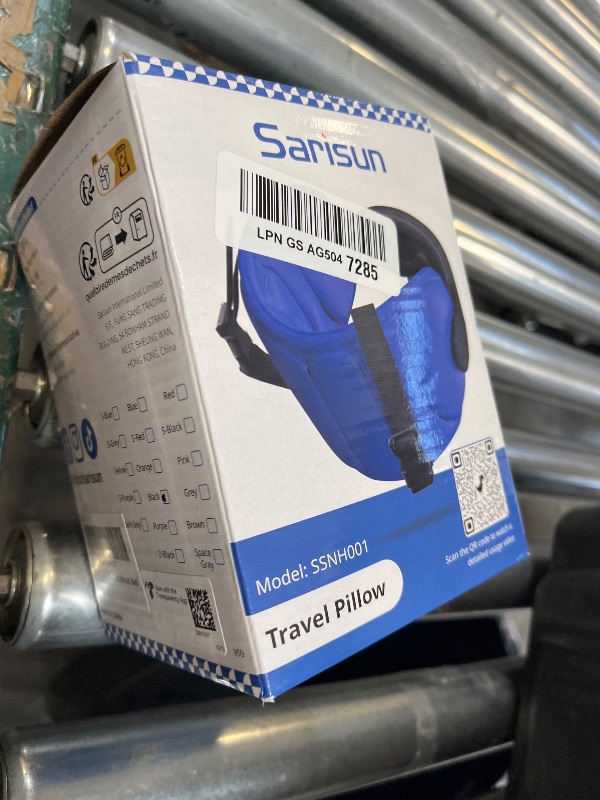 View 2 of SARISUN Travel Pillows for Airplanes, Stable Head Support, Travel Essential