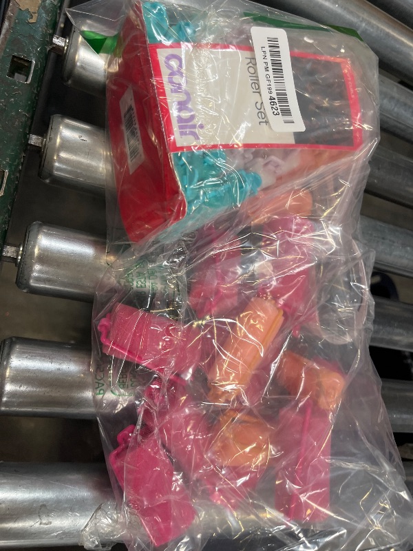 Photo 1 of Conair Hair Rollers for Heatless Curls Overnight, Snap Closures, 48 Count
