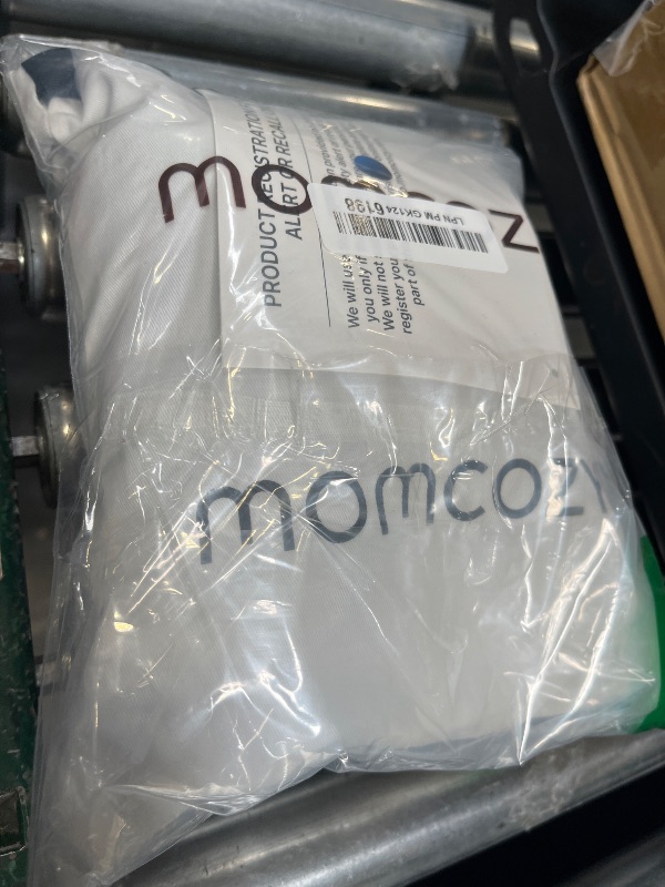 View 2 of Momcozy Baby Wrap Carrier, Easy-On 2-Piece Design, Newborn to 33 lb
