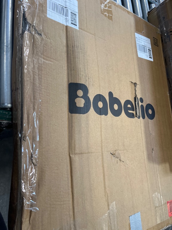 Photo 1 of Babelio 26-40 in Pressure Mounted Baby Gate for Stairs, PressGuard Dog Gate