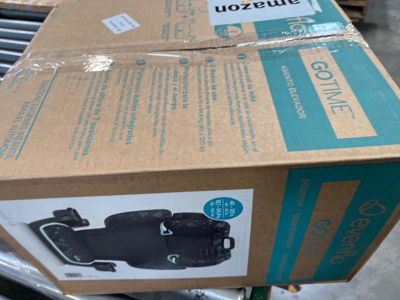 Photo 1 of Evenflo GoTime LX Booster Car Seat (Astro Blue)