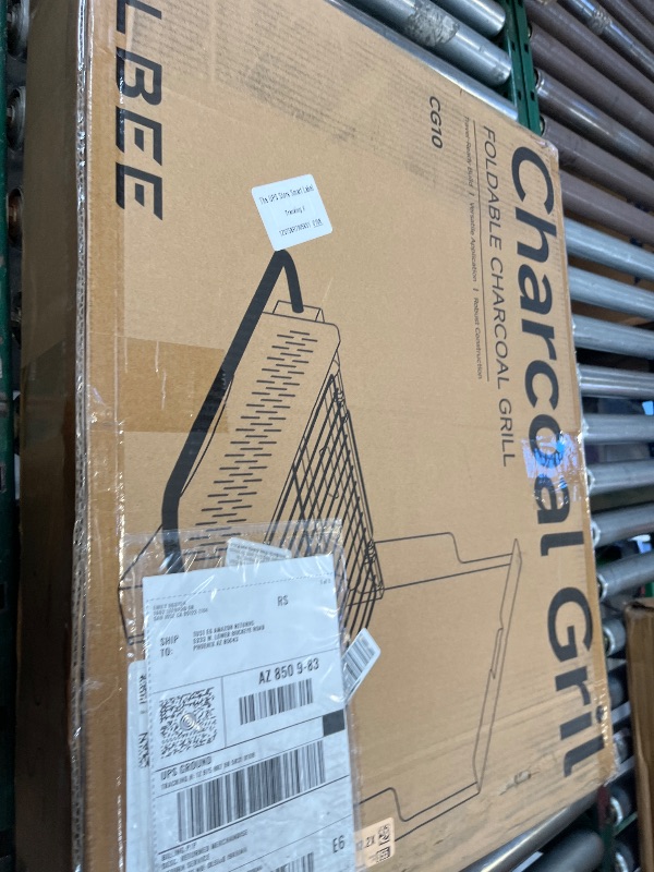 Photo 1 of Filbee Portable BBQ Charcoal Grill, No Assembly Hibachi Grill for Camping