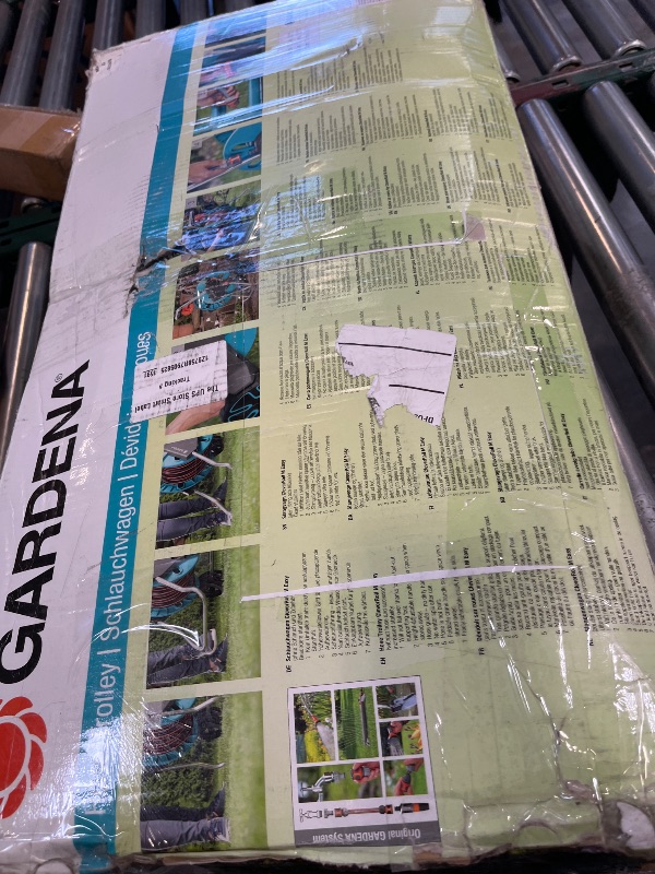 Photo 1 of Gardena (18515) CleverRoll (1/2" Medium) Frost-Proof Hose Cart, Includes 66' 1/2" Hose, for Convenient Hose Storage and Watering, Hose Included