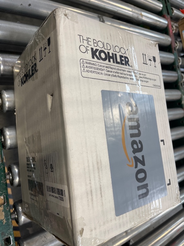 View 2 of Kohler Devonshire Bathroom Vanity Light Fixture, Wall Sconce Lighting, Position Facing Up or Down, UL Listed, 1 Light, Brushed Nickel