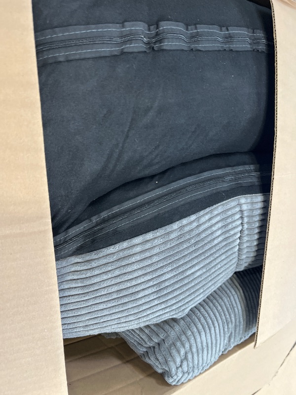 View 2 of Missing frame and legs ********Marsail 66" Corduroy Futon Sofa Bed