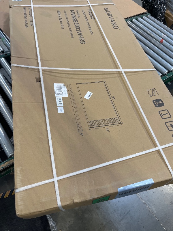 Photo 1 of MORVANO 60" x 32" Shower Pan Base with Right Drain