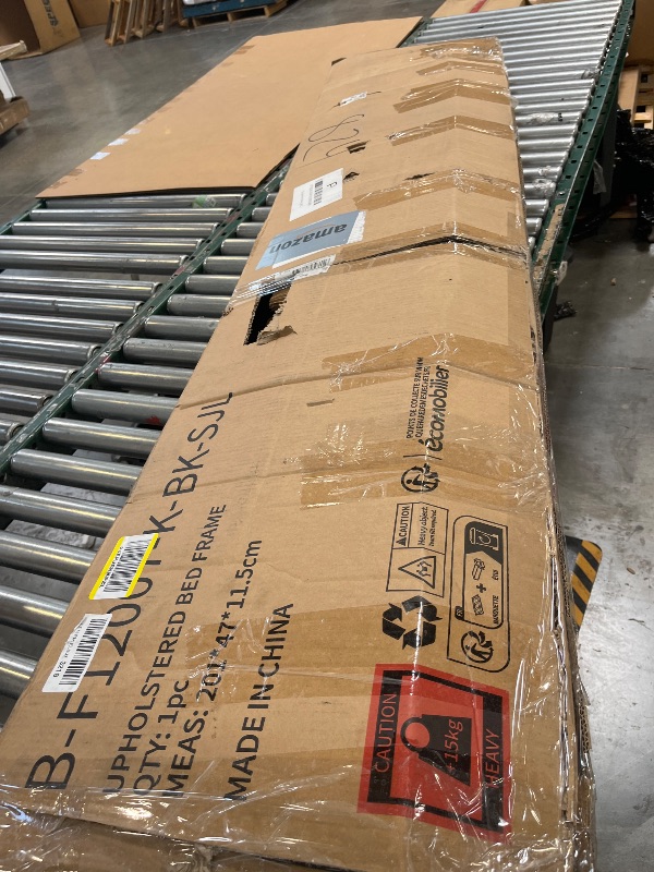 Photo 1 of GarveeHome Wood Platform Bed Frame, California King Bed Frame No Headboard