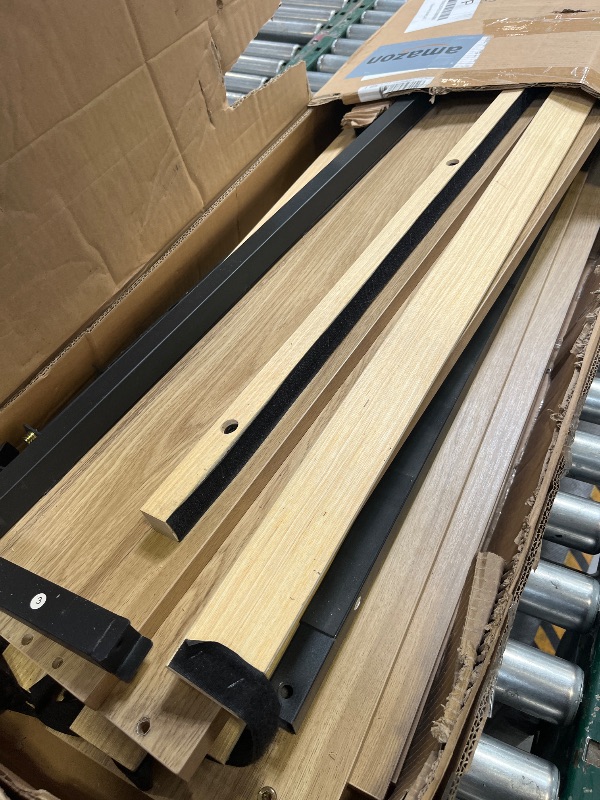 Photo 1 of GarveeHome Wood Platform Bed Frame, California King Bed Frame No Headboard