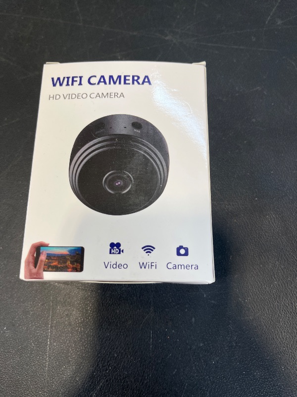 Photo 1 of Hidden Camera with Audio/Video Mini Small Spy WiFi Security Secret System Smart Home Indoor Wireless Outdoor Nanny Night Vision Motion Detection Baby Monitor Pet Doorbell Seguridad (1, black, mini)