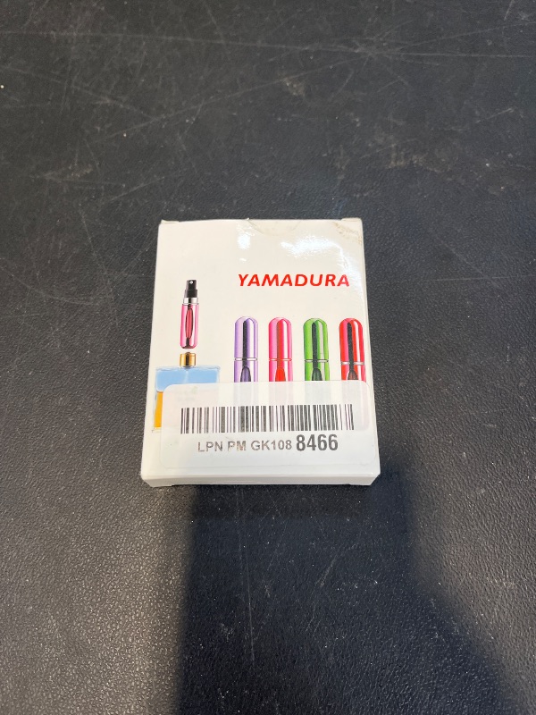 Photo 1 of Yamadura Mini Refillable Perfume Portable Atomizer Bottle Refillable Perfume Spray, Refill Pump Case for Traveling and Outgoing (5ml, 4 Pack) 4