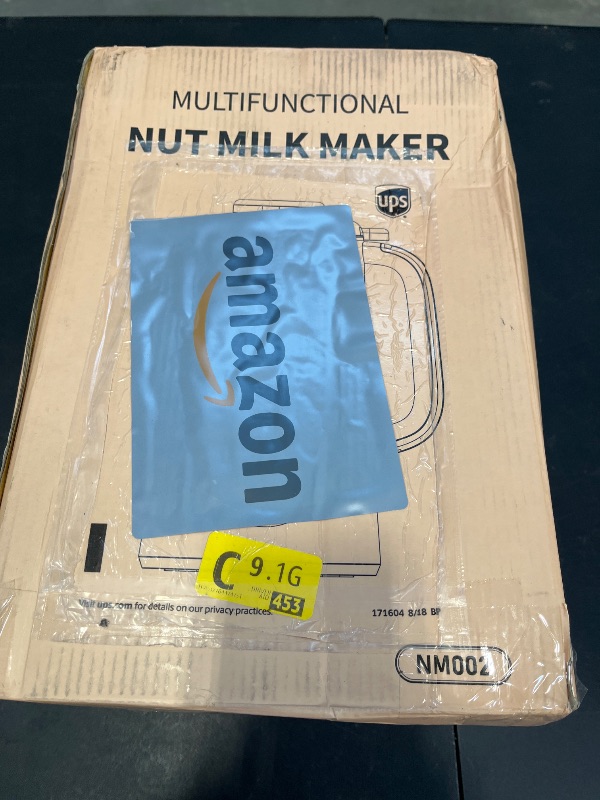 Photo 1 of 10 in 1 Nut Milk Maker Machine, 42oz IMD Screen Almond Milk Maker, Soy Milk Maker with Self-Cleaning, Delay Start, Keep Warm, Boil Water, Automatic Plant-Based Milk Maker for Soybean, Oat, Coconut