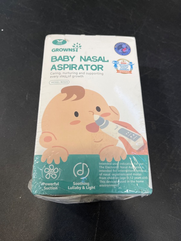 Photo 1 of GROWNSY Baby Nasal Aspirator - Grey