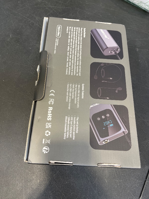 Photo 1 of Phenyx Pro PDP-1-1B Wireless Headset/Lapel Microphone System