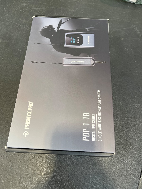 Photo 1 of Phenyx Pro PDP-1-1B Wireless Headset/Lapel Microphone System
