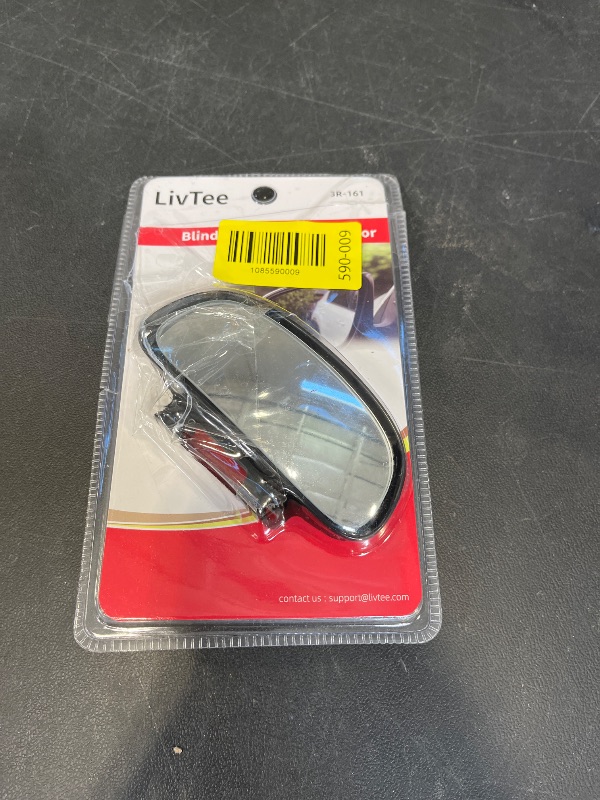Photo 1 of LivTee Blind Spot Mirror - Black