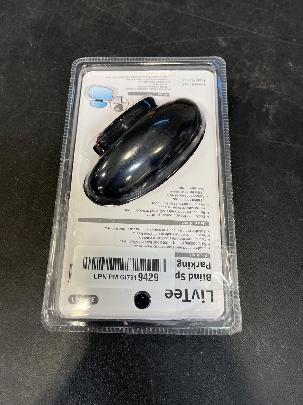 Photo 1 of LivTee Blind Spot Mirror - Black