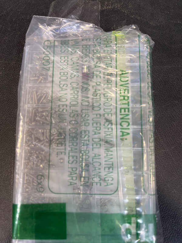 Photo 1 of HexinYigjly Micro Screws - 500 Pack Assorted Sizes