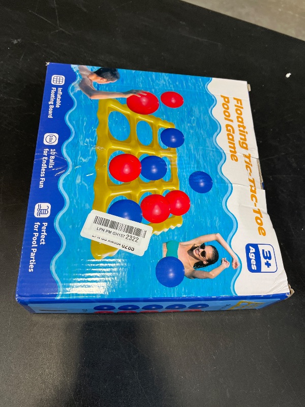 Photo 1 of Dalipto Inflatable Tic-Tac-Toe Pool Game