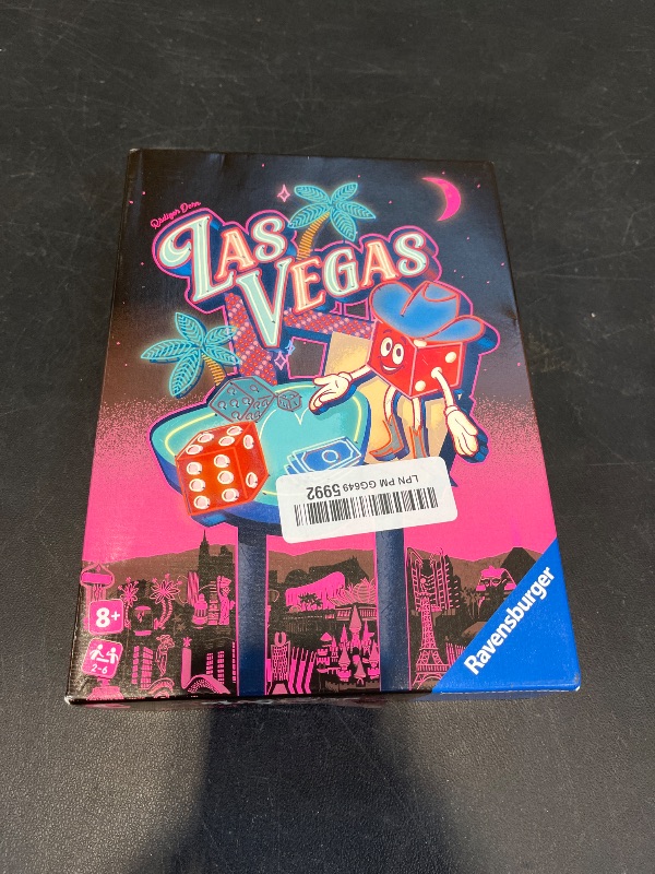 Photo 1 of Ravensburger Las Vegas Board Game Dice-Rolling Casino Strategy Game for 2-6 Players - Interactive Push Your Luck Fun for Ages 8+