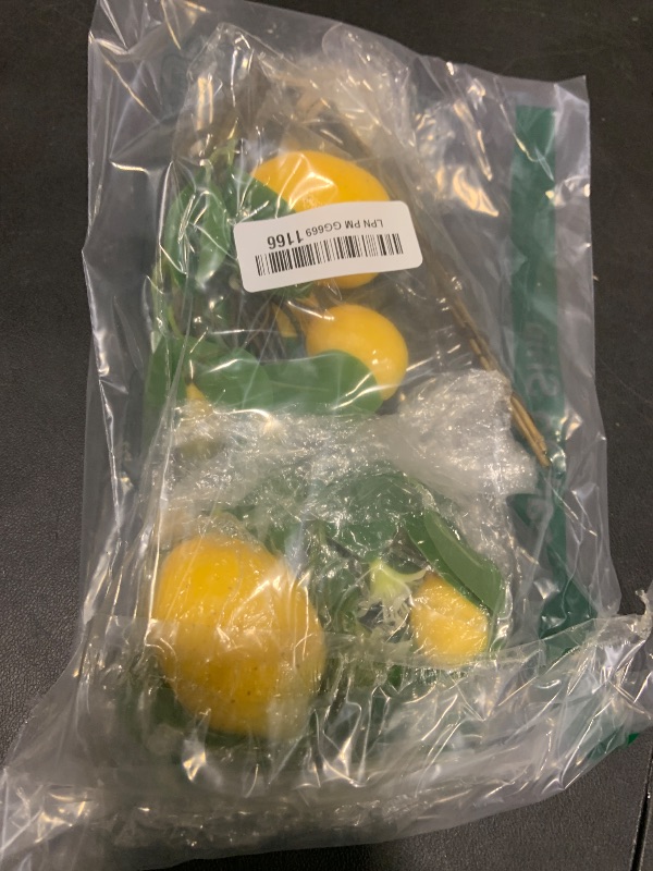 Photo 1 of Laelfe Artificial Lemons Branches - Yellow