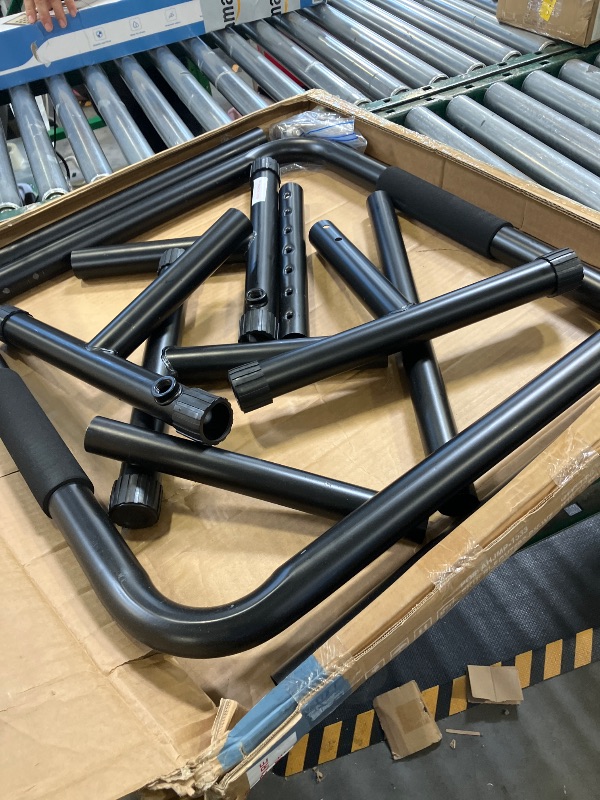 Photo 1 of OLIXIS Dip Bar, Adjustable Heavy Duty Dip Station with Soft Foam Handles