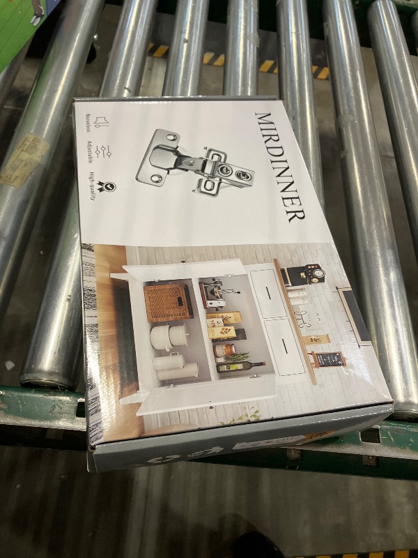 Photo 1 of Mirdinner Cabinet Hinges - 24 Pack for 1/2 Inch Overlay Cabinet, Face Frame Concealed 105Deg Self Closing Hinges, Stainless Soft Close Cabinet Door Hinges with Mounting Screws and Repair Plate