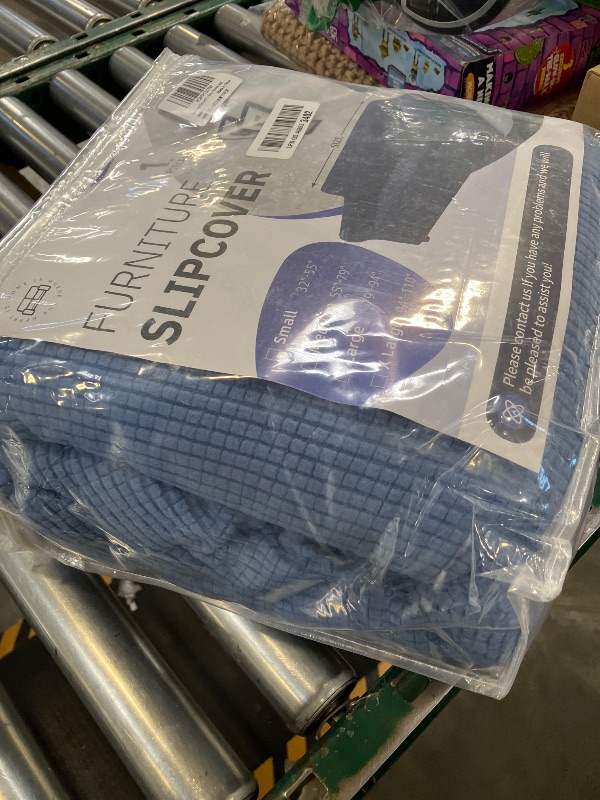 Photo 1 of KEKUOU Stretch Couch Covers for Sofa, 3 Cushion Couch Slipcover,Riverside