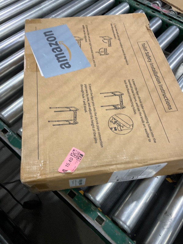 Photo 1 of Lianjindun Toilet Safety Rails, 350 lbs, Adjustable Height & Width