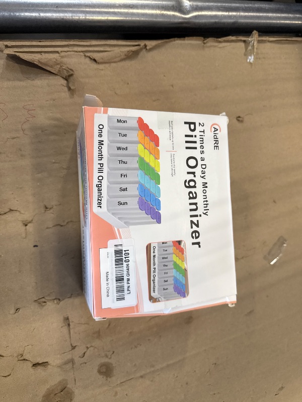 View 2 of CAidRE 28-Day Pill Organizer AM/PM