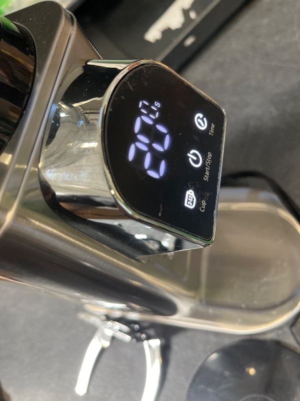 Photo 1 of Olayks Conical Burr Coffee Grinder Electric with Electronic Timer, Anti-Static, Coffee Grinders for Home Use, Adjustable Conical Burr Mill with 48 Precise Settings for Espersso/Drip/French Press