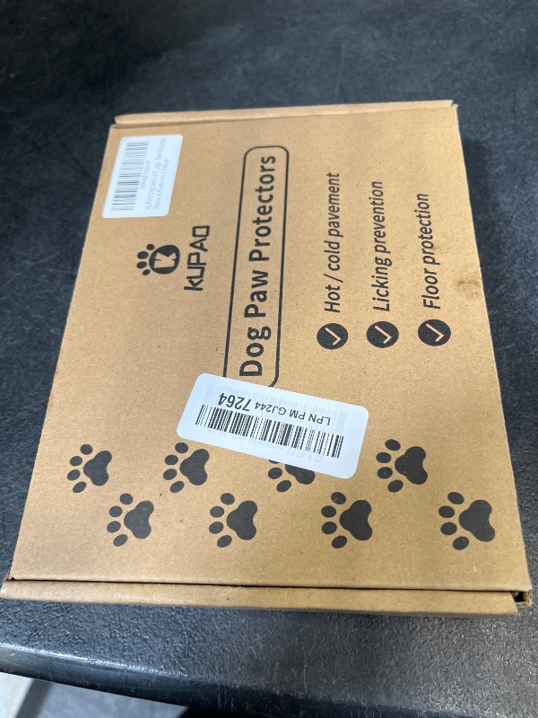 Photo 1 of KUPAO Dog Socks 8 Pack to Prevent Licking Paws, Anti Slip Dog Booties and Paw Protectors for Hardwood Floors Hot Pavement, Suitable for Small Medium Large Senior Dogs - Size XX-Large