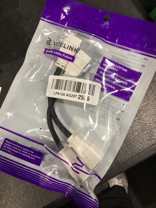 Photo 1 of VCELINK HDMI 2.1 Keystone Jack and Coupler 7.09 in, Female to Female Pigtail Cable HDMI Coupler for Keystone Wall Plate, HDTV, Game Console, Laptop, Support 8K@60Hz & 4K@120Hz, 2 Pack
