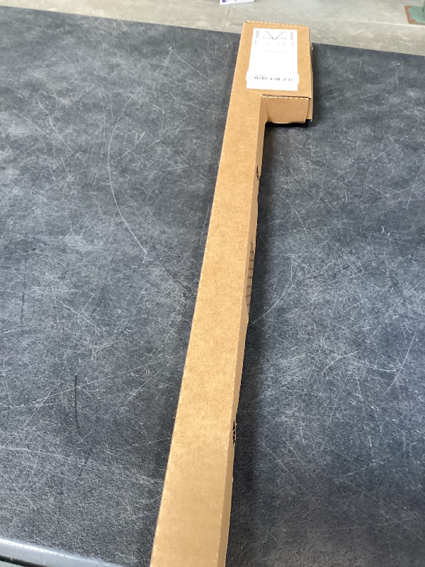 Photo 1 of Ivilon Drapery Window Curtain Rod - End Cap Style Design 1 Inch Pole. 28 to 48 Inch Color Warm Gold