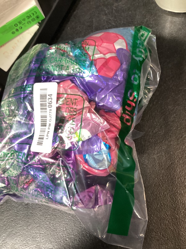 Photo 1 of 7Pcs Kpop Balloons Pink Purple Set - Music Themed Party Decorations