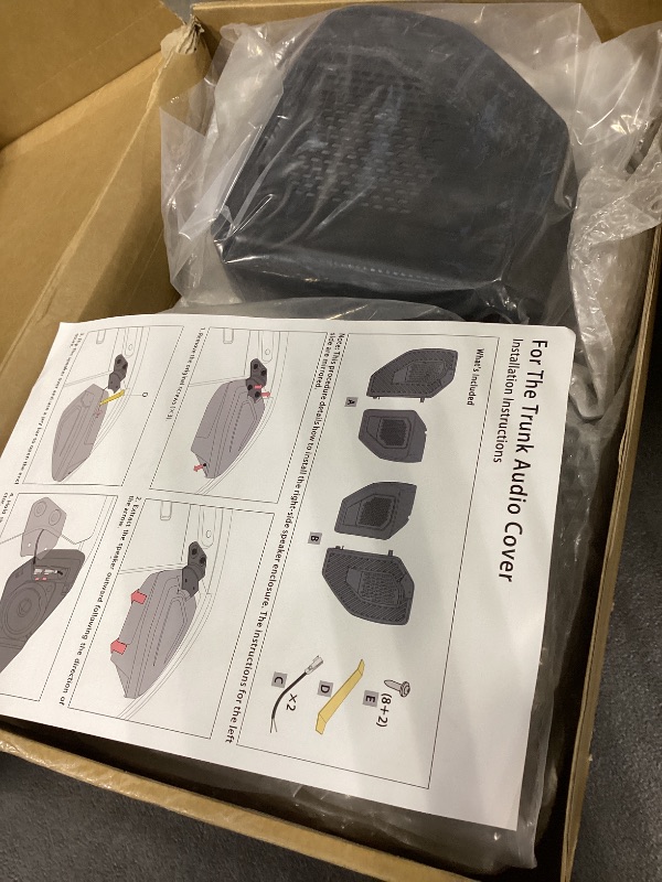 Photo 1 of Mabett Rear Speaker Pods Compatible with Ford Bronco 4-Door 2026 2021-2025, Upgrade 6.5" Pods for Bronco Accessories, Interior Accessories Black (Not for Bronco Sport and Raptor)