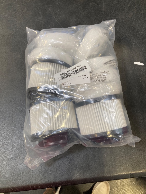 Photo 1 of LVAC-200 Filter Replacement for LEVOIT LVAC-200 / LVAC-300 / LVAC-200 MAX Cordless Stick Vacuum Cleaner, 3 Post-Motor + 6 Pre-Motor Filters, Replace Part # LSV-V201-WUS # LSV-V202F-WUS