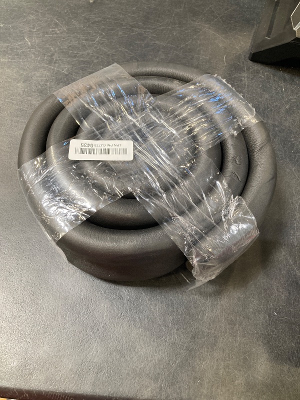 Photo 1 of uxcell Foam Tubing for Handle Grip Support, Pipe Insulation, 1/2"(13mm) ID 1 9/16"(39mm) OD 2m Length Black